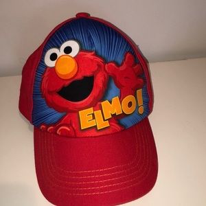 Elmo Toddler Velcro hat Sesame Street